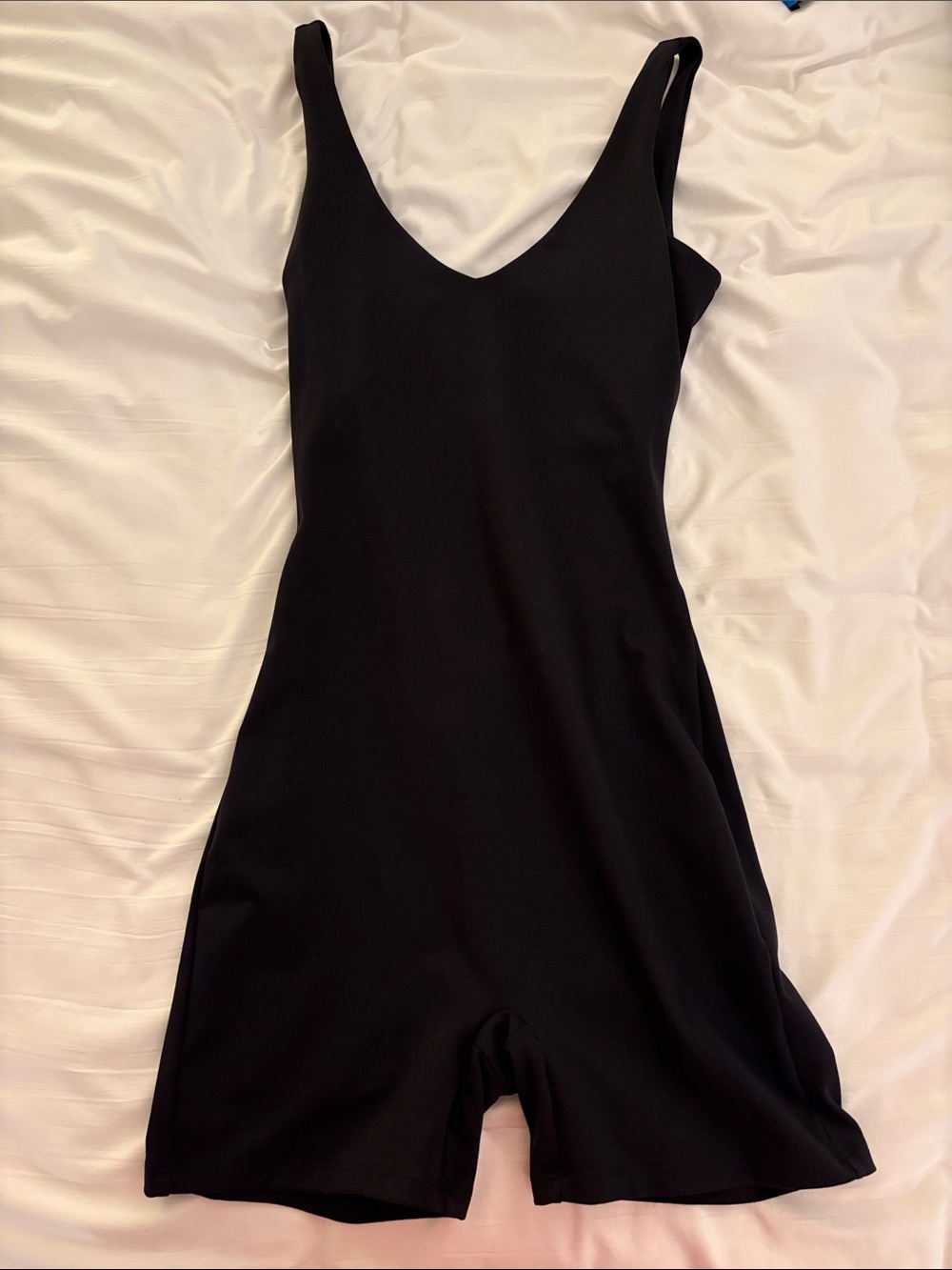 Classic Black V-Neck Sleeveless Romper Jumpsuit